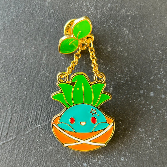 Poké Enamel Dual Planti Pin