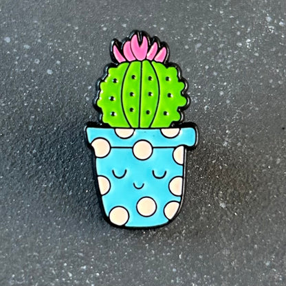 Cacti Enamel Planti Pins