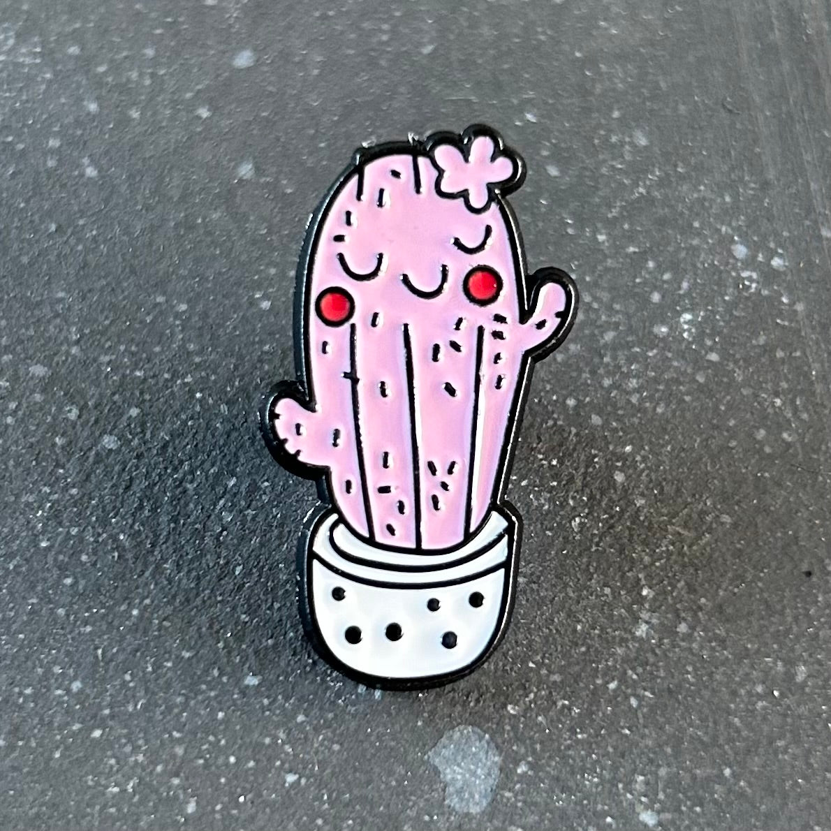 Cacti Enamel Planti Pins