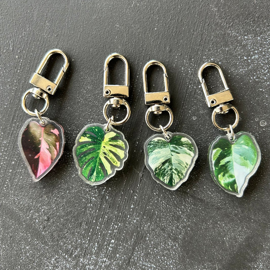 Planti Mini Leaf Keychains