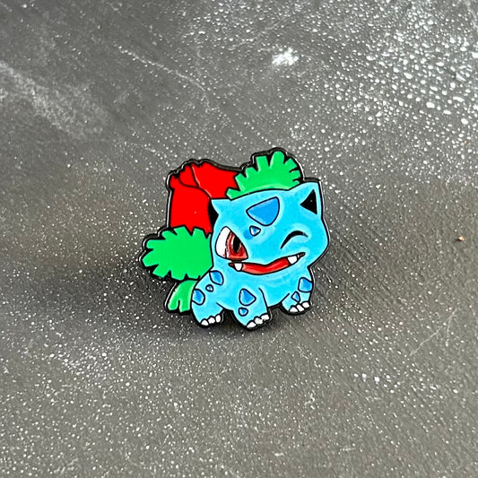 Poké Plant Monster Enamel Pin