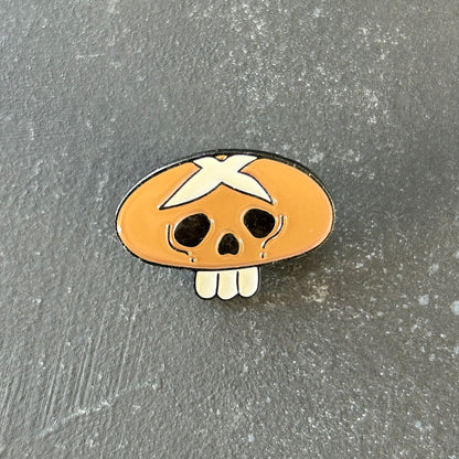 Skull Mushroom Pins