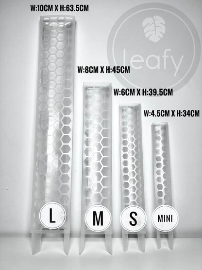 Leafy Moss Pole Size Comparison for Indoor Plant Care